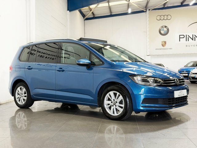 Volkswagen Touran 2021 1.5 Tsi Evo Se Family Dsg Euro 6 Ss Blue #4