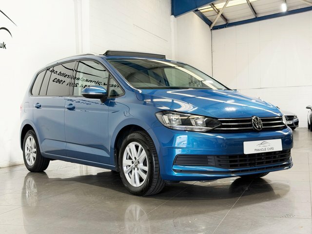 Volkswagen Touran 2021 1.5 Tsi Evo Se Family Dsg Euro 6 Ss Blue #3