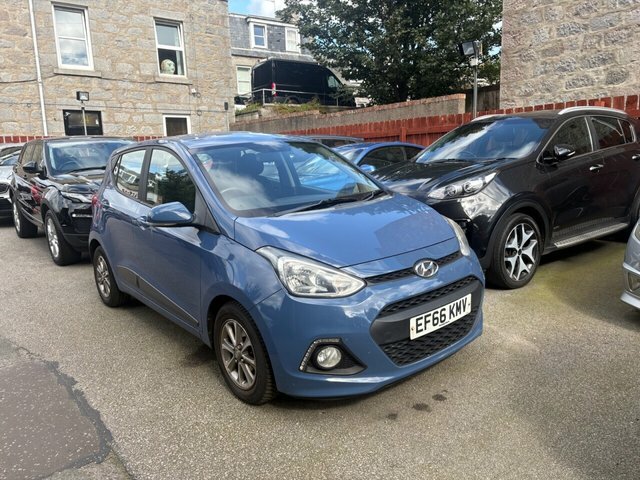 Hyundai I10 Premium Hatchback Blue #3