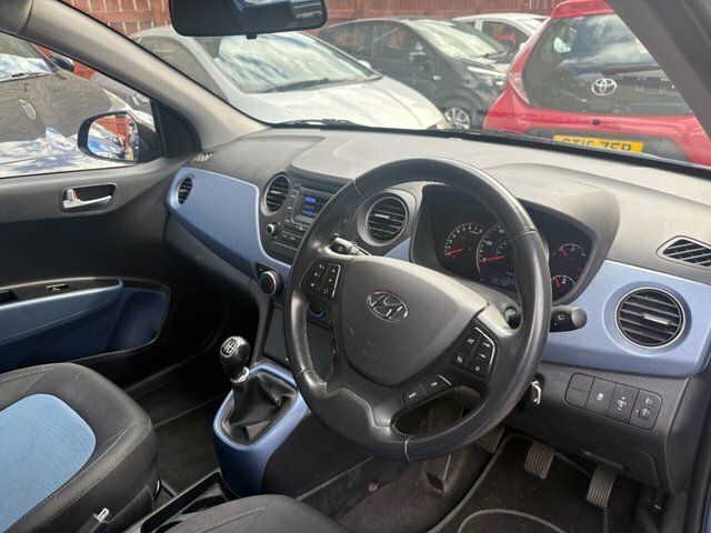 Hyundai I10 Premium Hatchback Blue #5