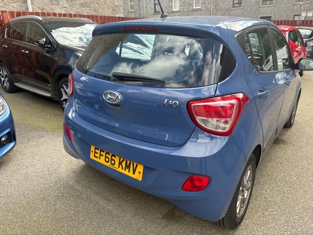 Hyundai I10 Premium Hatchback Blue #4