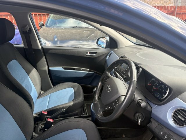 Hyundai I10 Premium Hatchback Blue #6