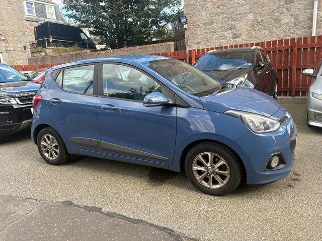 Hyundai I10 Premium Hatchback Blue #2