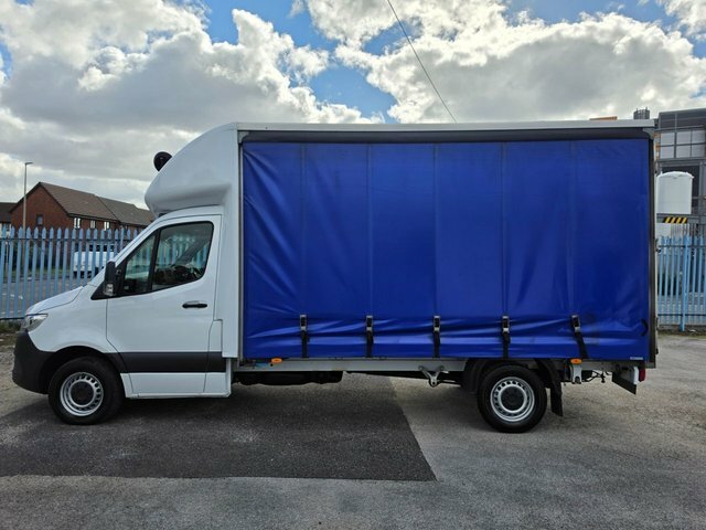Mercedes-Benz Sprinter 2.0 315 Cdi Progressive Lwb Curtain Side Rwd L3 15 White #2