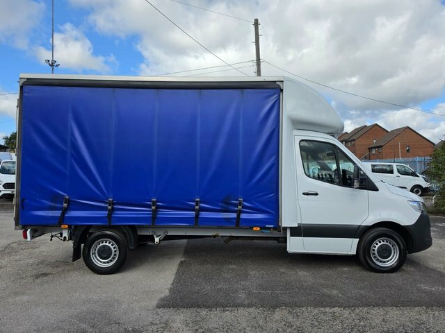 Mercedes-Benz Sprinter 2.0 315 Cdi Progressive Lwb Curtain Side Rwd L3 15 White