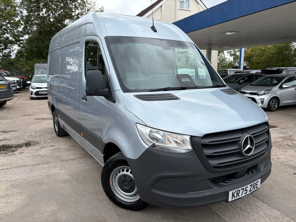 Mercedes-Benz Sprinter 2.0 315 Cdi Pro G-tronic Rwd L2 H2 Euro 6 Ss Silver