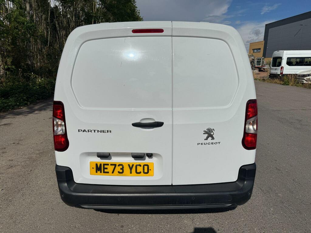 Peugeot Partner 1.5 Bluehdi 1000 Professional Premium Standard P White #4