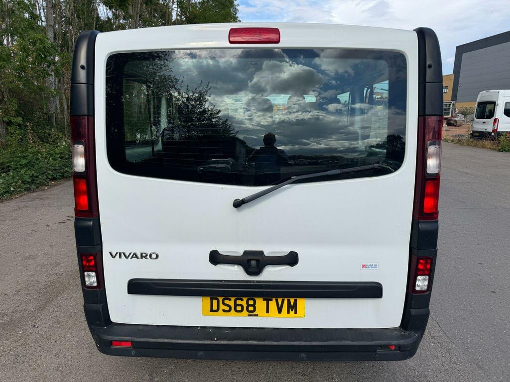 Vauxhall Vivaro 1.6 Cdti 2900 L2 H1 Euro 6 Ss 9 Seat White #4
