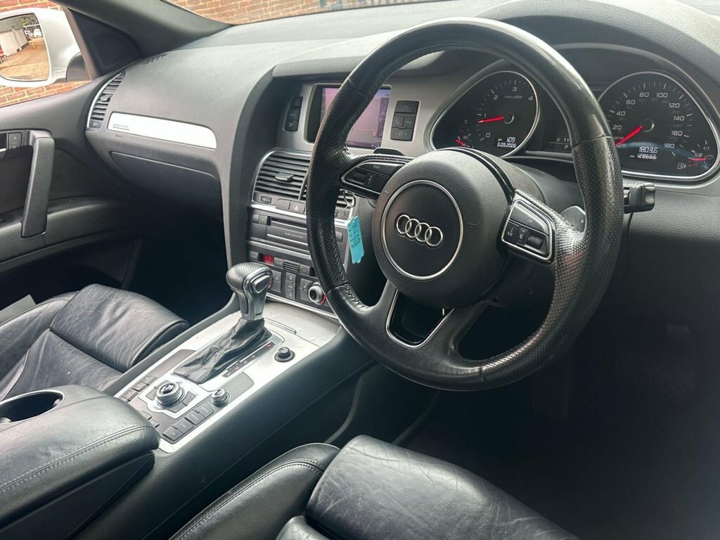 Audi Q7 3L S Line Plus White #4