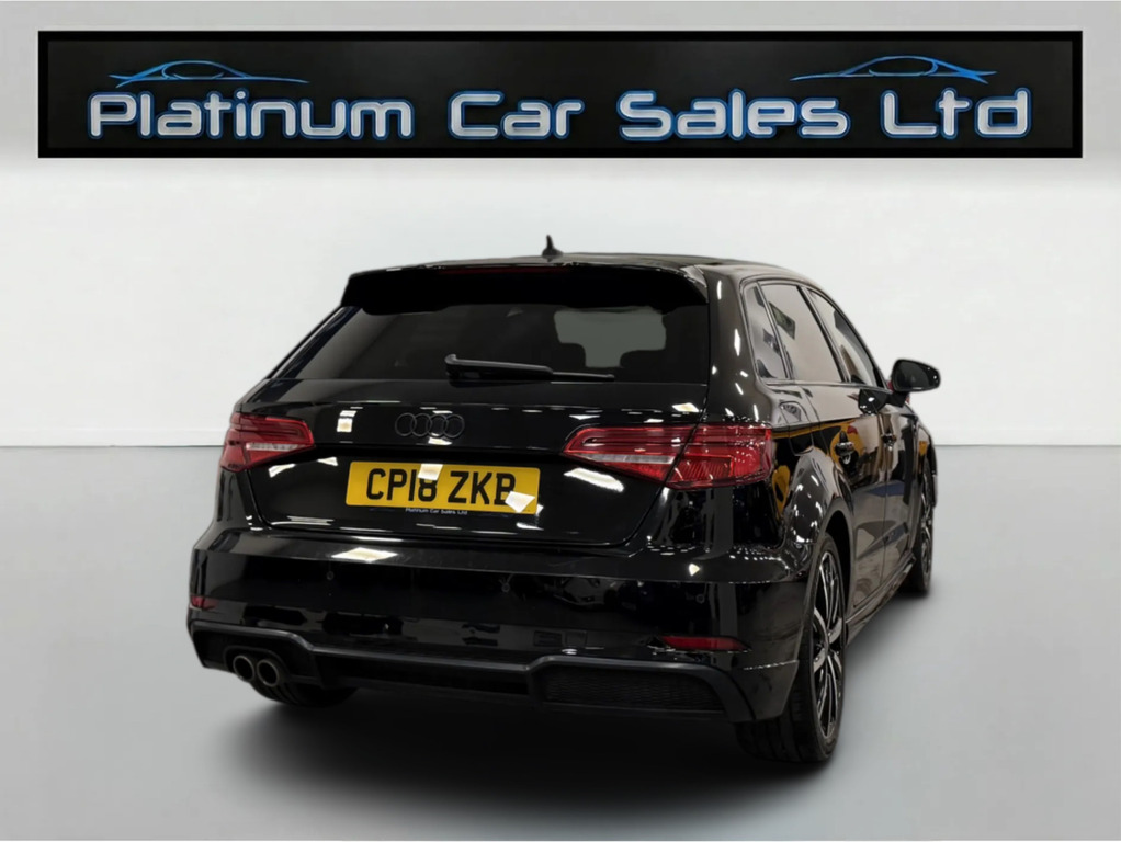 Audi A3 Tdi Black Edition CP18ZKB Black #5