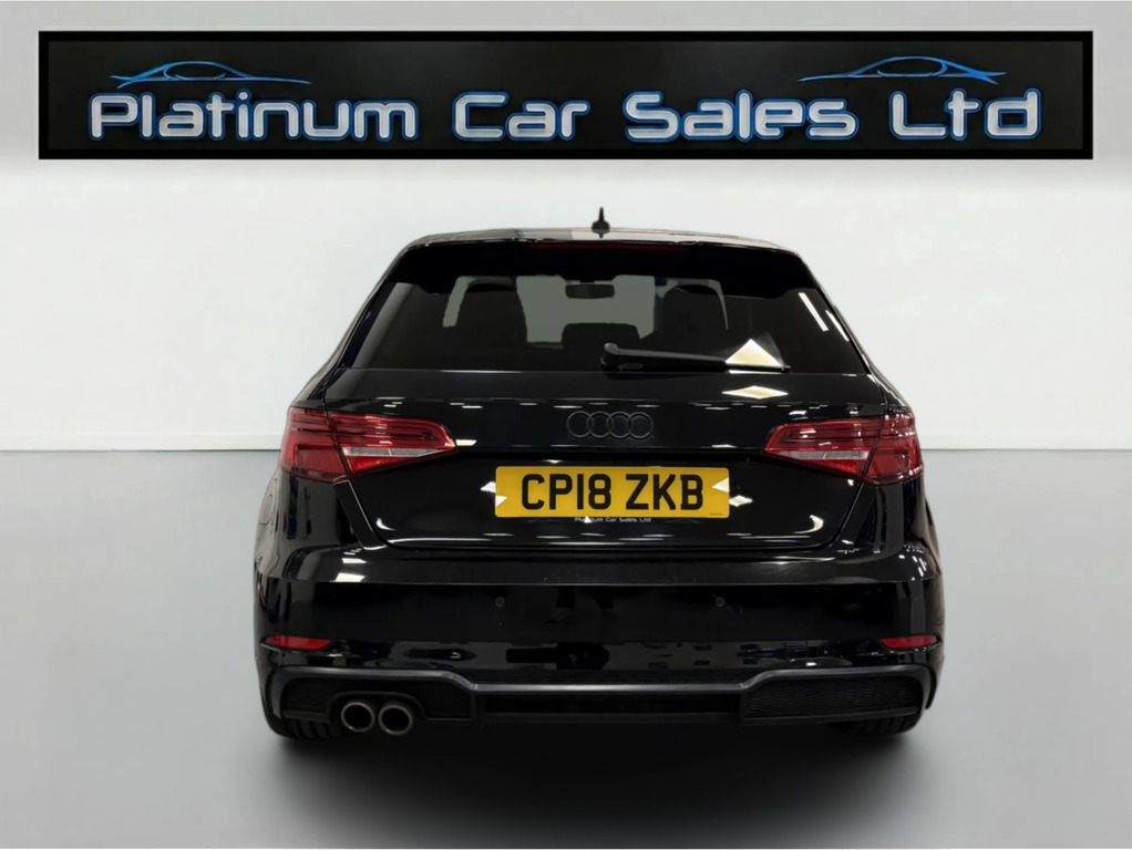 Audi A3 Tdi Black Edition CP18ZKB Black #6
