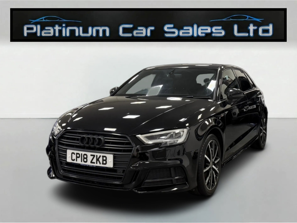 Audi A3 Tdi Black Edition CP18ZKB Black #3