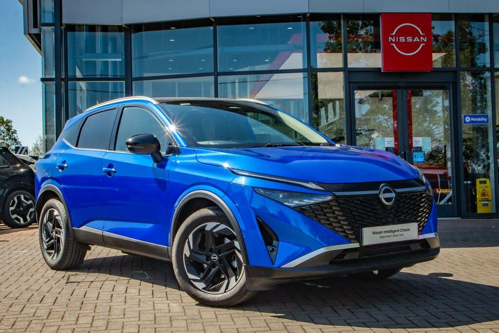 Nissan Qashqai 1.3 Dig-t Mhev N-connecta Suv Hybrid Xt Blue
