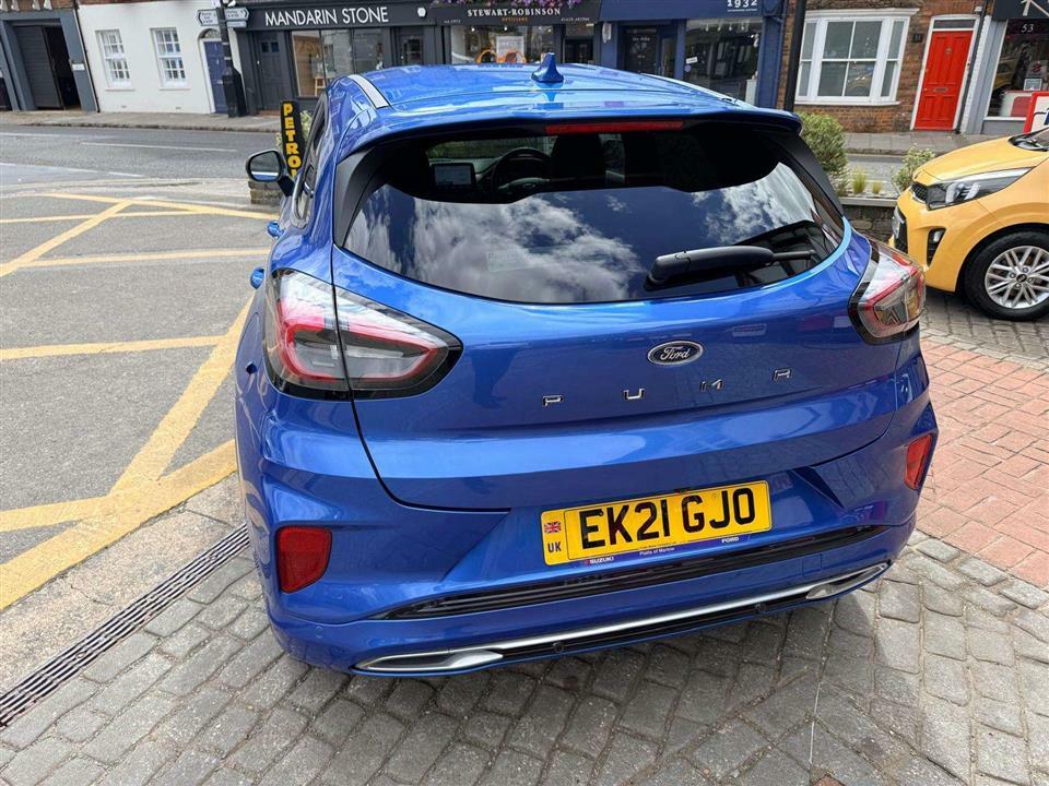Ford Puma St Line Vignale 1.0I 125Ps EK21GJO Blue #5