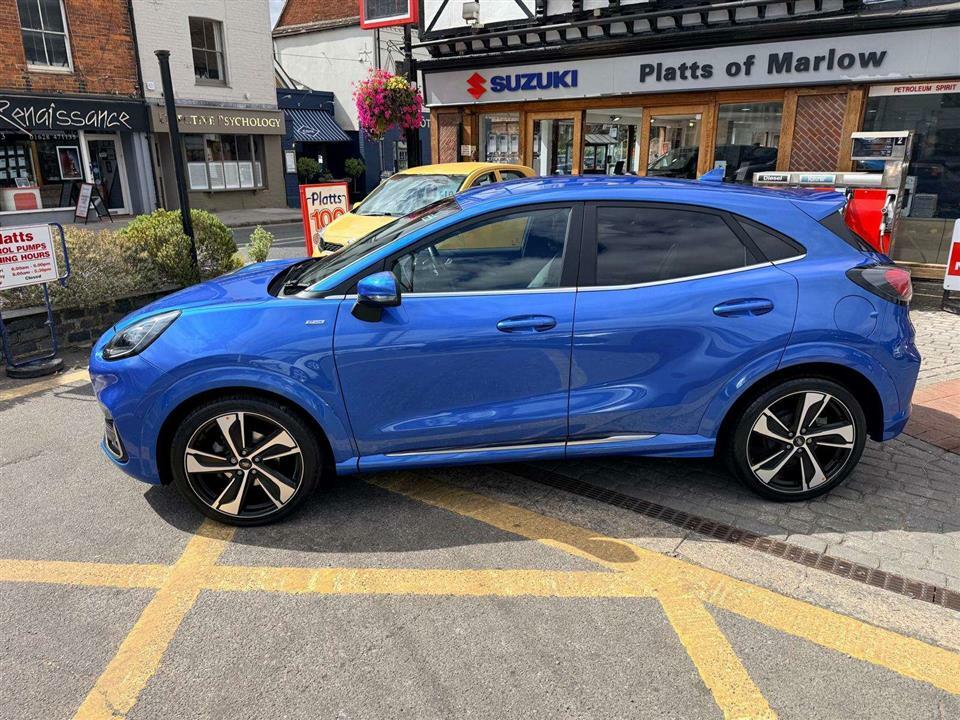 Ford Puma St Line Vignale 1.0I 125Ps EK21GJO Blue #3