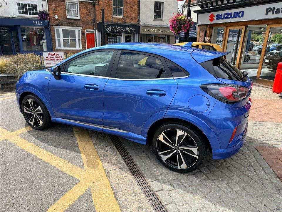 Ford Puma St Line Vignale 1.0I 125Ps EK21GJO Blue #4