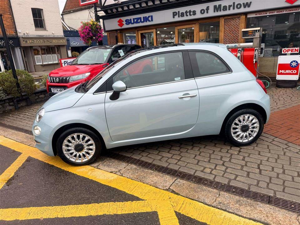 Fiat 500 Hybrid Green #3