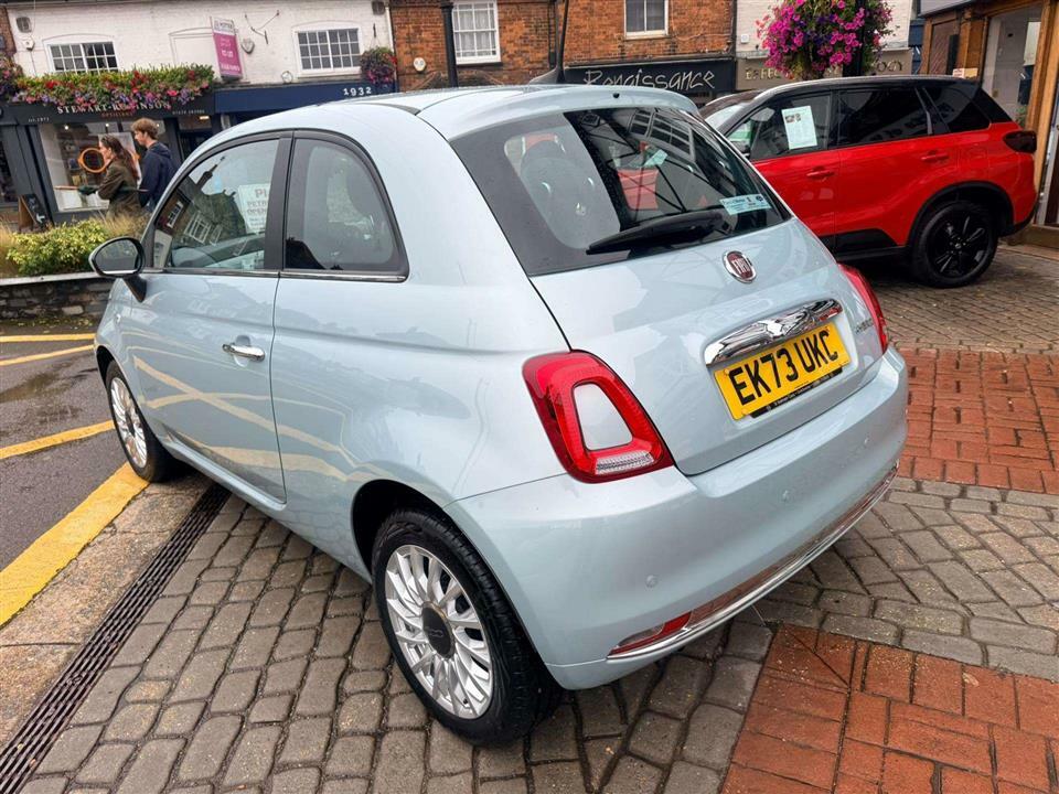 Fiat 500 Hybrid Green #6