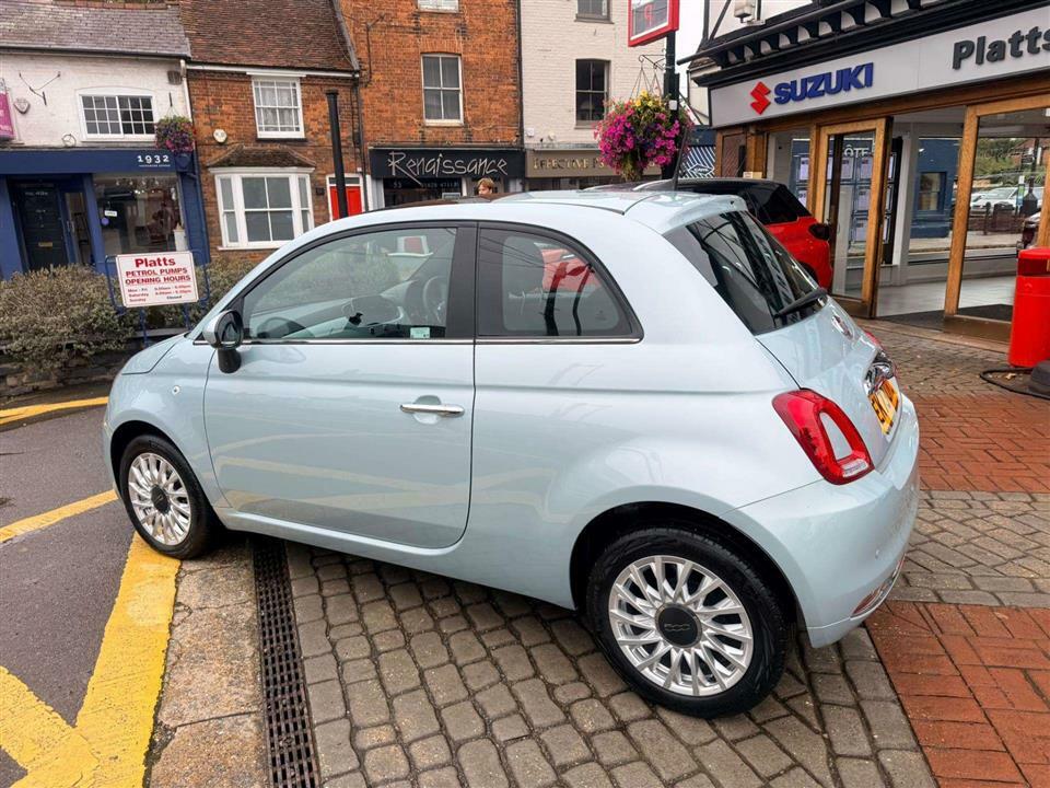 Fiat 500 Hybrid Green #5