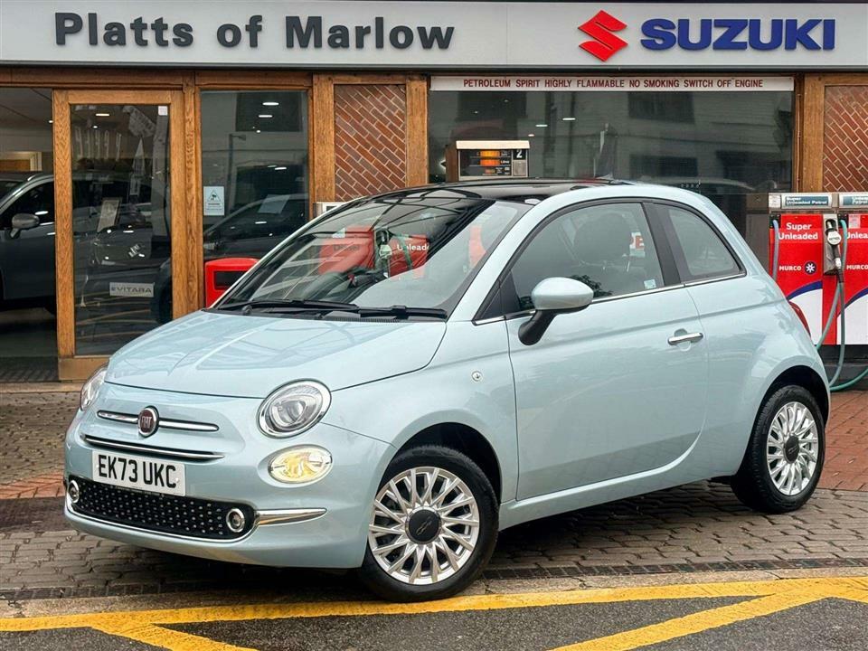 Fiat 500 Hybrid Green