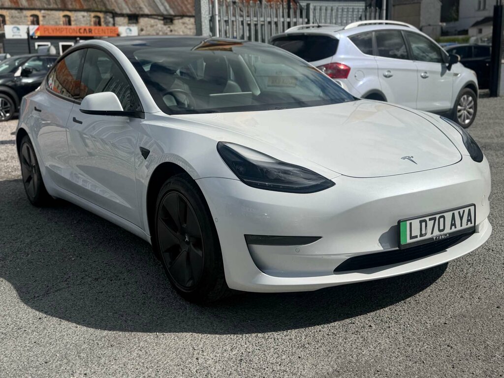 Tesla Model 3 Model 3 Long Range Awd 4Wd White