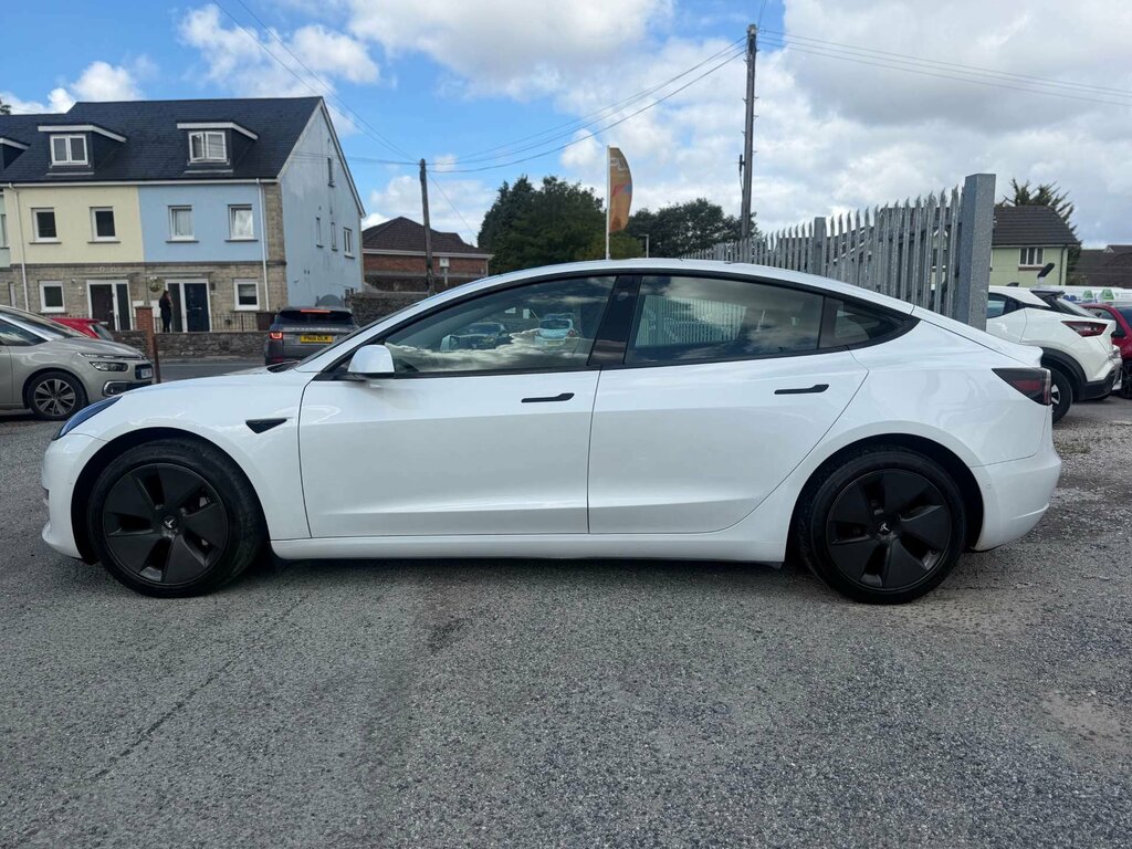 Tesla Model 3 Model 3 Long Range Awd 4Wd White #4