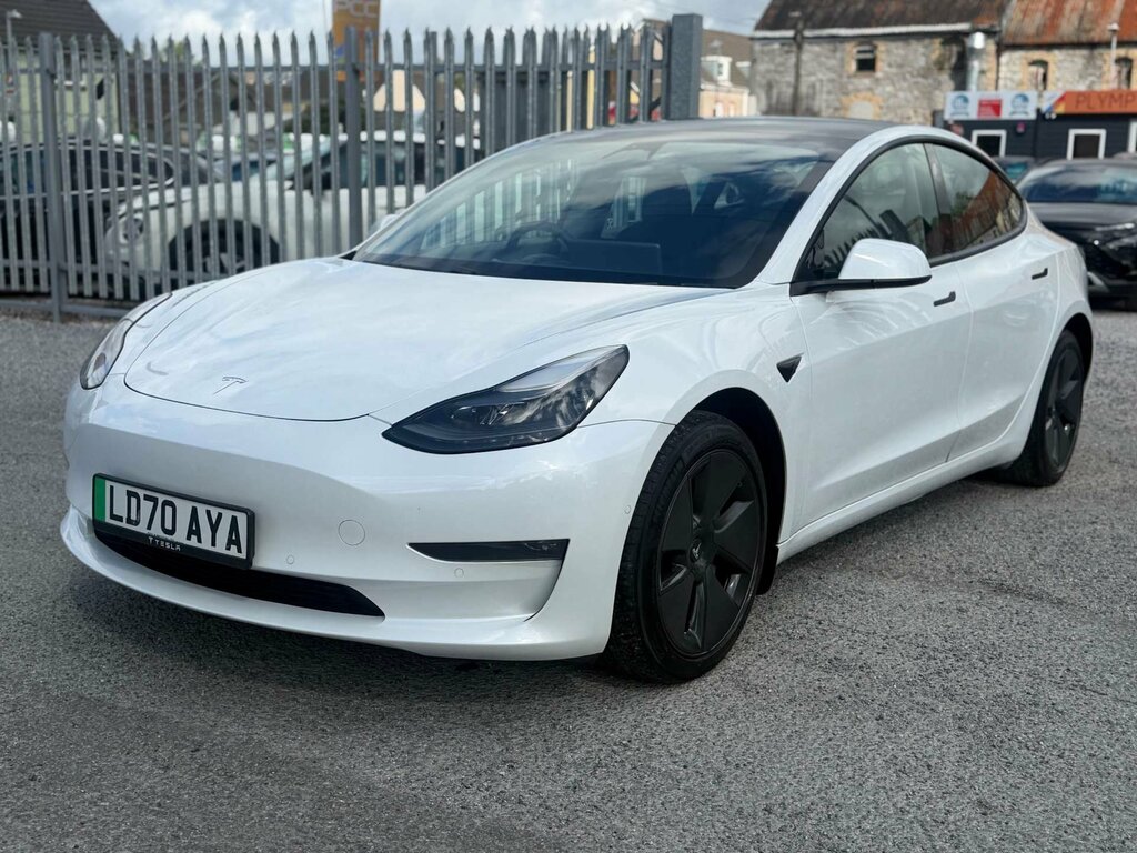 Tesla Model 3 Model 3 Long Range Awd 4Wd White #3