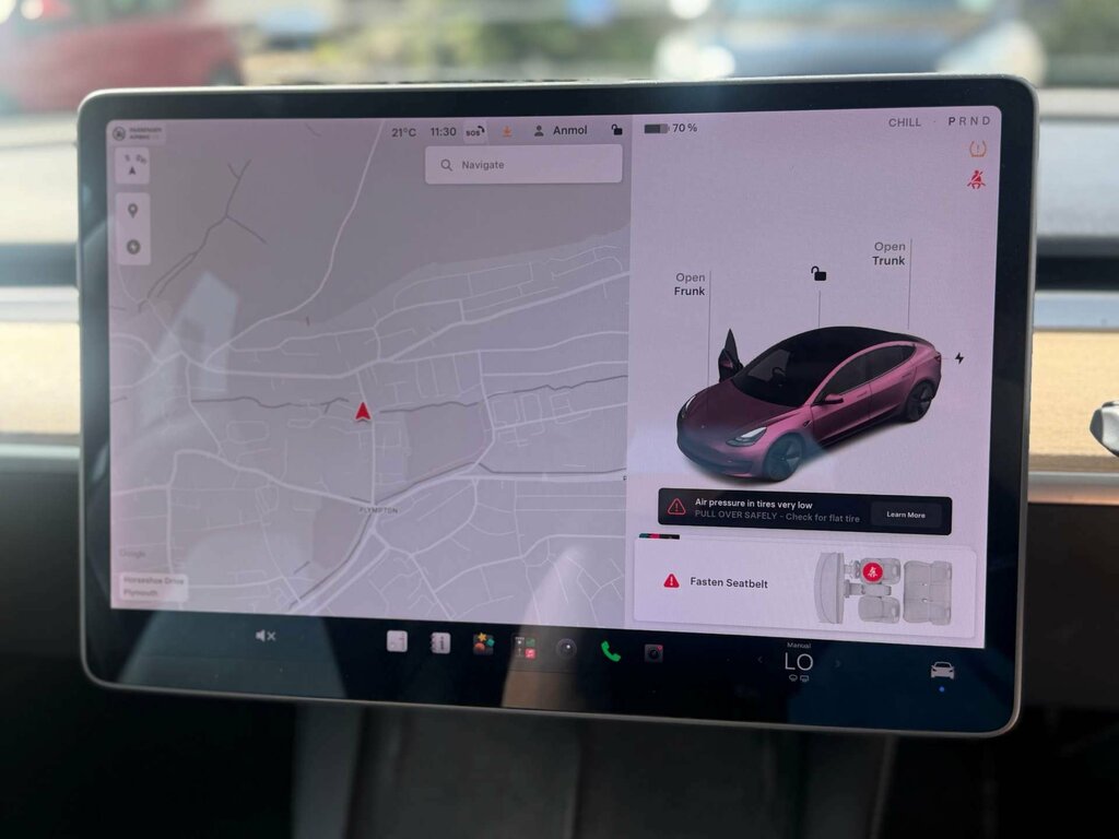 Tesla Model 3 Model 3 Long Range Awd 4Wd White #6