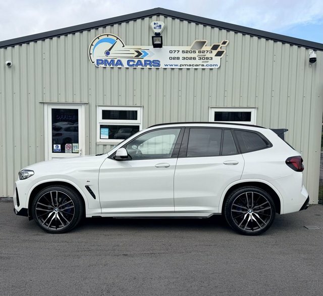 BMW X3 2.0 20D Mht M White #6