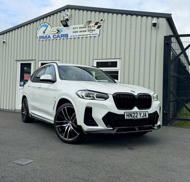 BMW X3 2.0 20D Mht M White