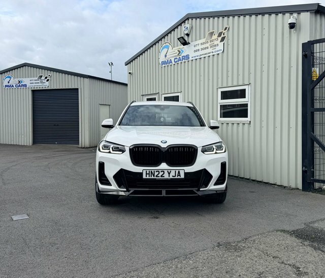 BMW X3 2.0 20D Mht M White #2