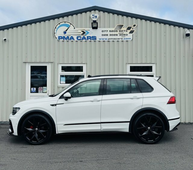 Volkswagen Tiguan 2.0 Tdi R-line Tech White #6