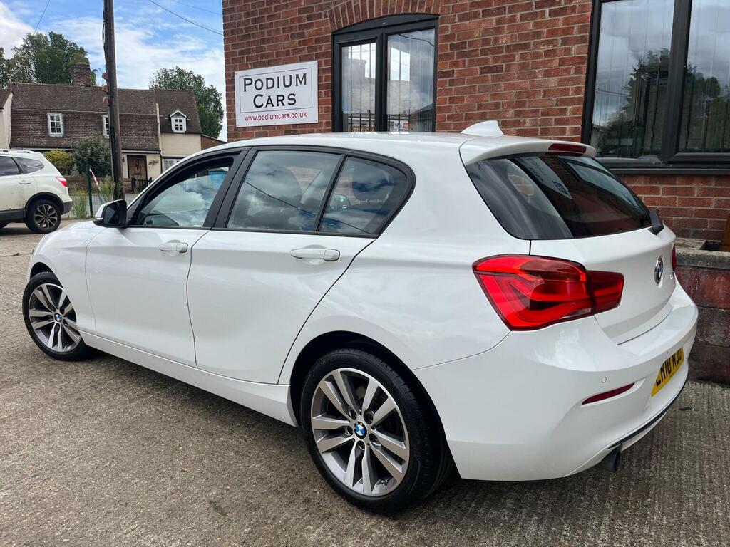 BMW 1 Series Hatchback 1.5 118I Sport Euro 6 Ss White #4