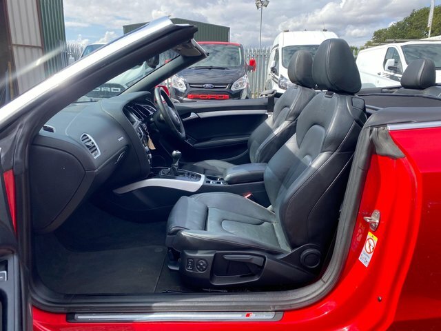Audi A5 2.0 Tdi S Line Special Edition Euro 5 S S Red #6