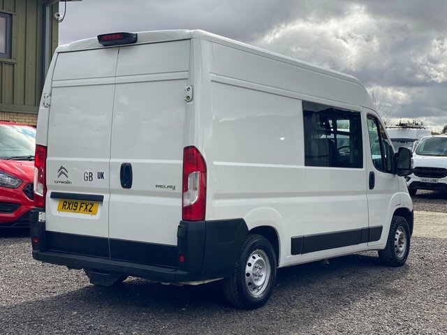 Citroen Relay 2.0 Bluehdi 35 Enterprise Ready To Run Crew Van White #4