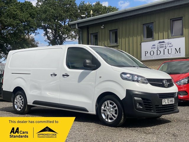 Vauxhall Vivaro 2.0 Turbo D 3100 Dynamic L2 H1 Euro 6 S S 6Dr White