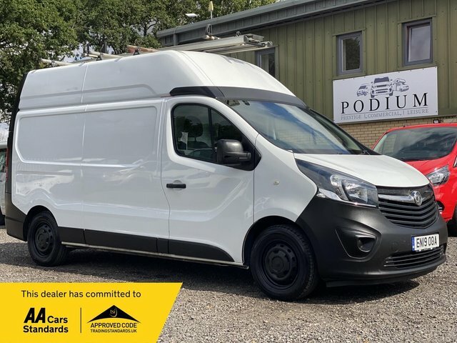 Vauxhall Vivaro 1.6 Cdti 2900 Biturbo Ecotec L2 H2 Euro 6 S S White