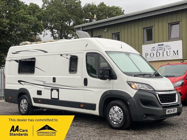 Peugeot Boxer 435 Pro L4h2 2.0 Coachbuilt With Solar-full Kitche White