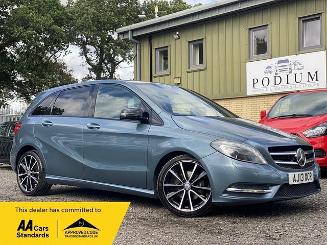 Mercedes-Benz B Class Se White #1