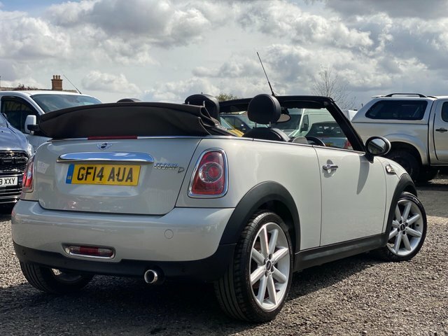 Mini Convertible 1.6 Cooper D Highgate Euro 5 S S GF14AUA Silver #3