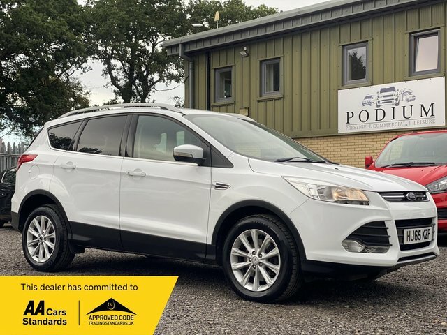 Ford Kuga 2.0 Tdci Titanium 2Wd Euro 6 S S White