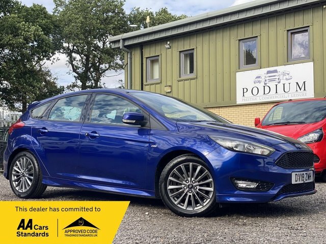Ford Focus 1.0T Ecoboost St-line Euro 6 S S Blue