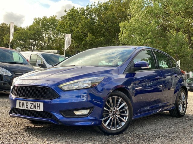 Ford Focus 1.0T Ecoboost St-line Euro 6 S S Blue #2