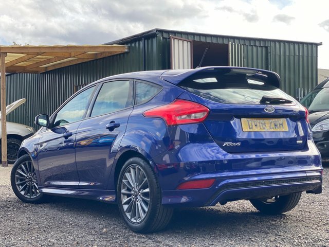 Ford Focus 1.0T Ecoboost St-line Euro 6 S S Blue #3