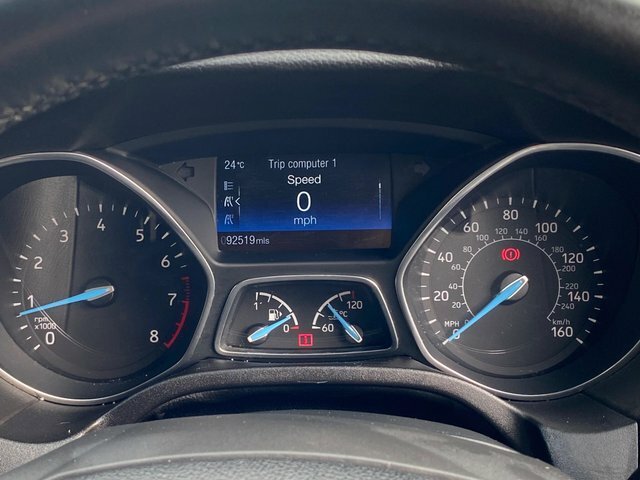 Ford Focus 1.0 Ecoboost 125 St-line Nav Blue #7