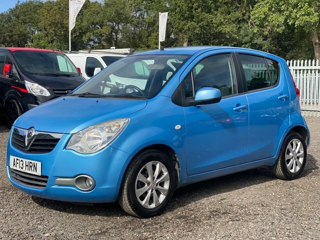 Vauxhall Agila 1.2 Vvt Ecoflex Se Euro 5 Blue #2