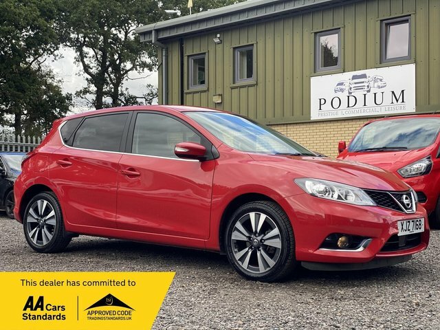 Nissan Pulsar 1.2 Dig-t N-tec Xtron Euro 5 S S Euro 5 Red