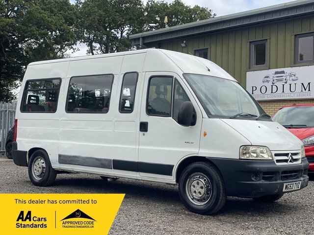 Citroen Relay 2.2 Hdi 1800 High Roof Van Lwb White