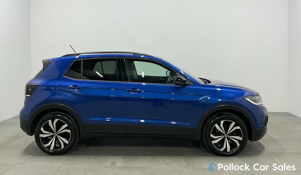 Volkswagen T-Cross 1L Black Edition Blue #4