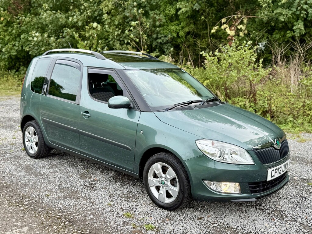 Skoda Roomster Mpv 1.2 Tsi Se1owner11services-panroof-2kys-ulez Green